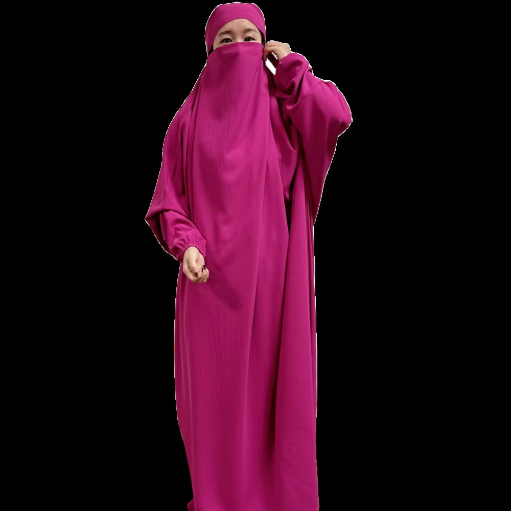 Wholesale Breathable Hijab Liturgical Wear Lslamic Turkish Robe Women Dubai Muslim Standard Apparel Middle East Abaya