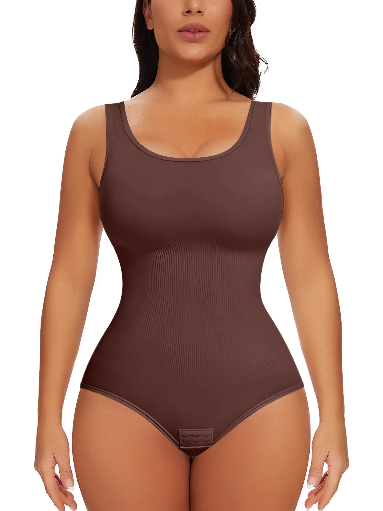 Shapewear Bodysuit for Women Tummy Control Body Shaper Seamless Body Suit Sleeveless Going Out Tops