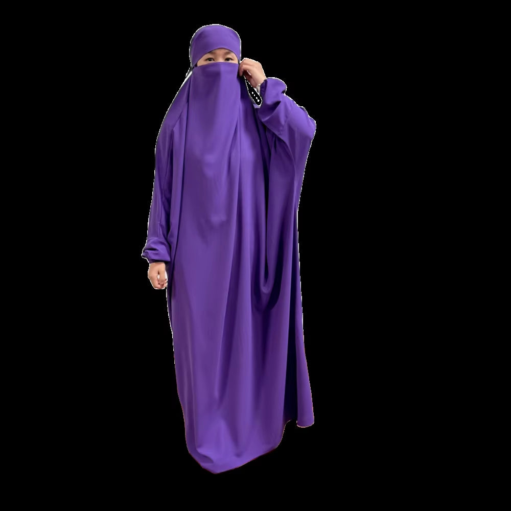 Wholesale Breathable Hijab Liturgical Wear Lslamic Turkish Robe Women Dubai Muslim Standard Apparel Middle East Abaya