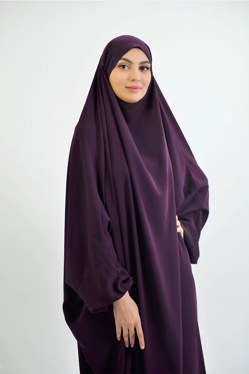 Wholesale Breathable Hijab Liturgical Wear Lslamic Turkish Robe Women Dubai Muslim Standard Apparel Middle East Abaya