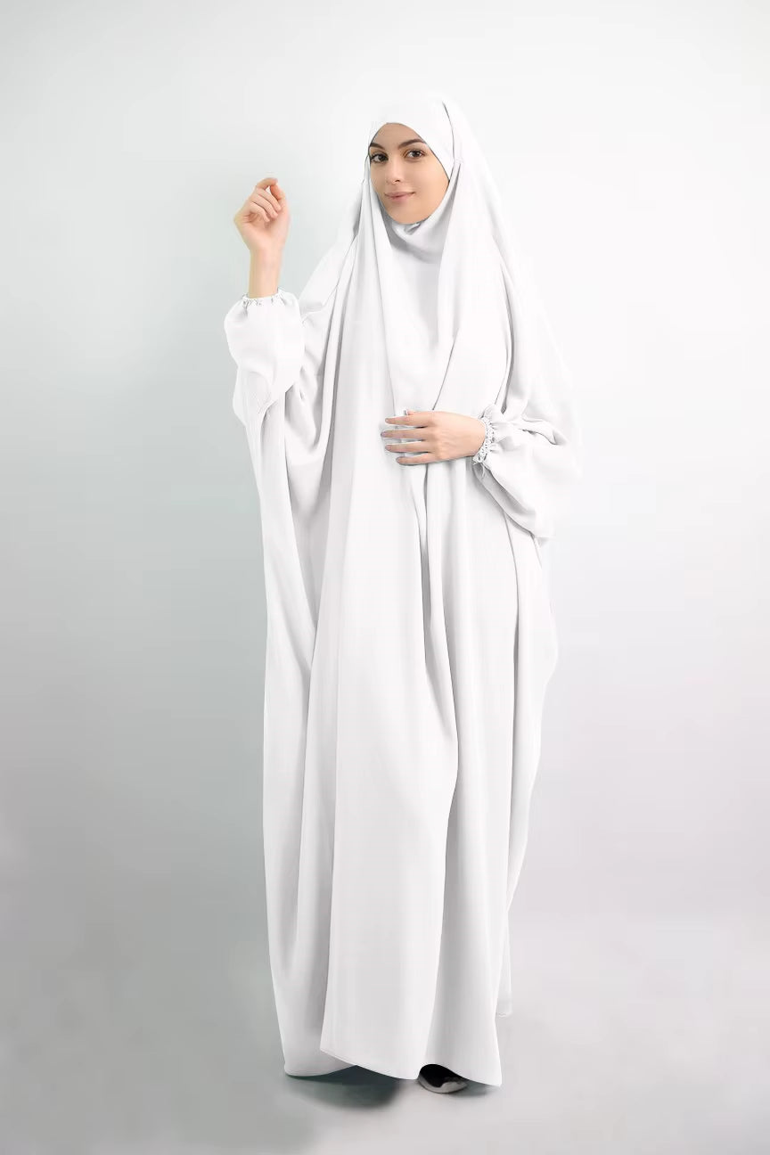 Wholesale Breathable Hijab Liturgical Wear Lslamic Turkish Robe Women Dubai Muslim Standard Apparel Middle East Abaya