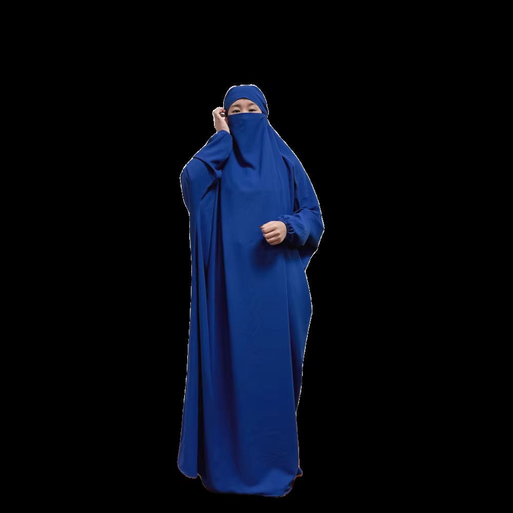 Wholesale Breathable Hijab Liturgical Wear Lslamic Turkish Robe Women Dubai Muslim Standard Apparel Middle East Abaya