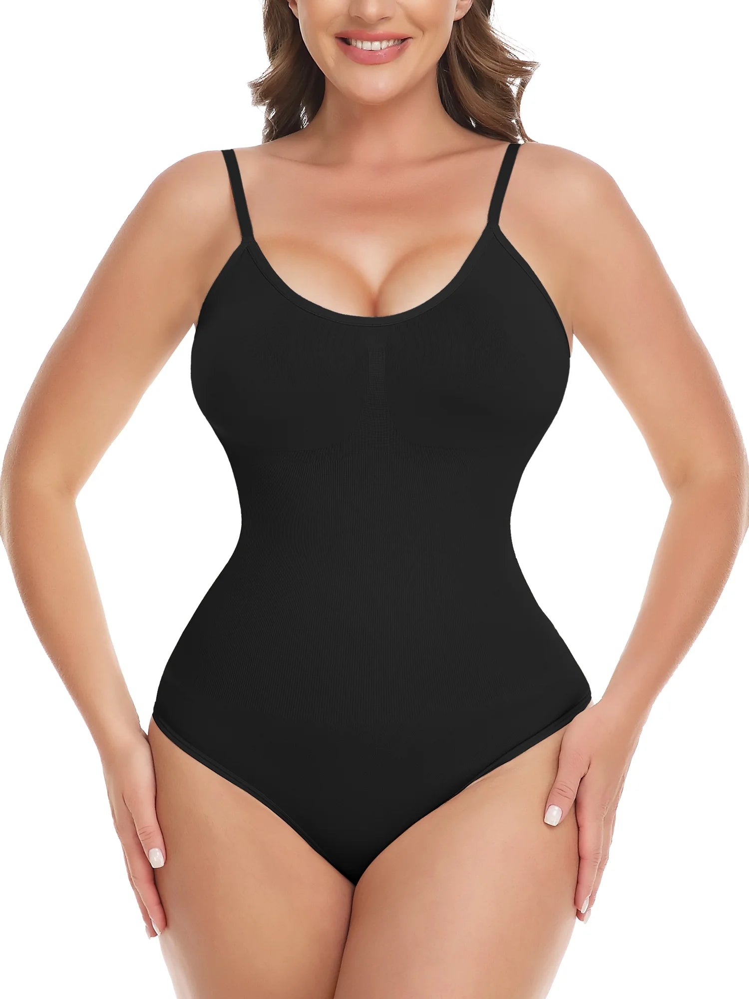 COMFREE Shapewear for Women Tummy Control Body Shaper Seamless Sculpting Snatched Waist Body Suit